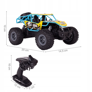  ماشین کنترلی شارژی آفرود سرعتی Off-road remote control car 2.4G -اسباب بازی